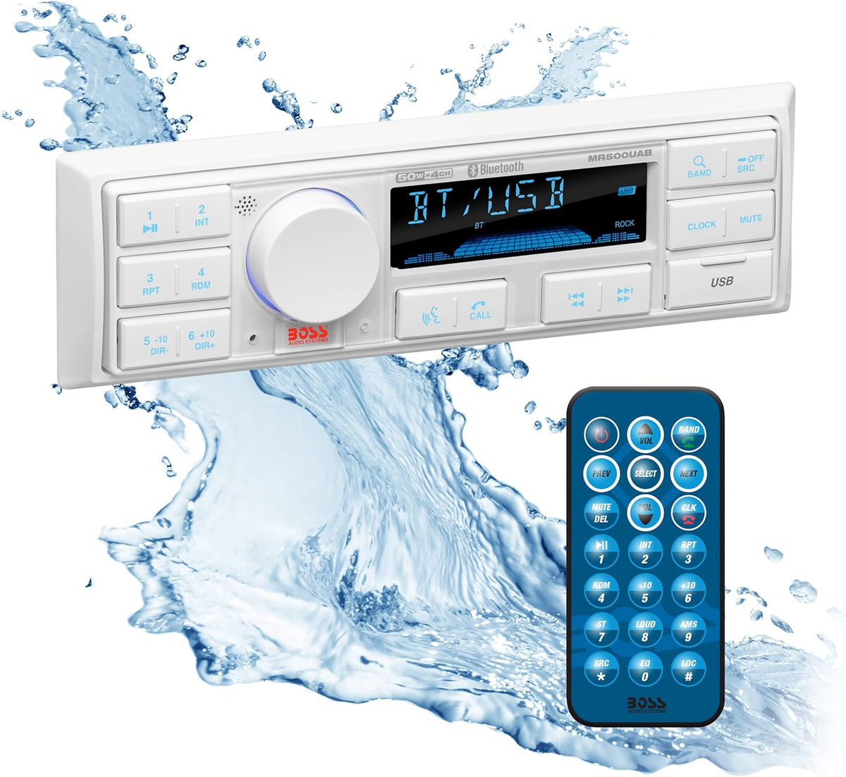 Weatherproof Marine Radio Receiver with Bluetooth C185