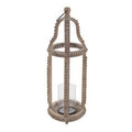 Rustic Wood Lantern E446