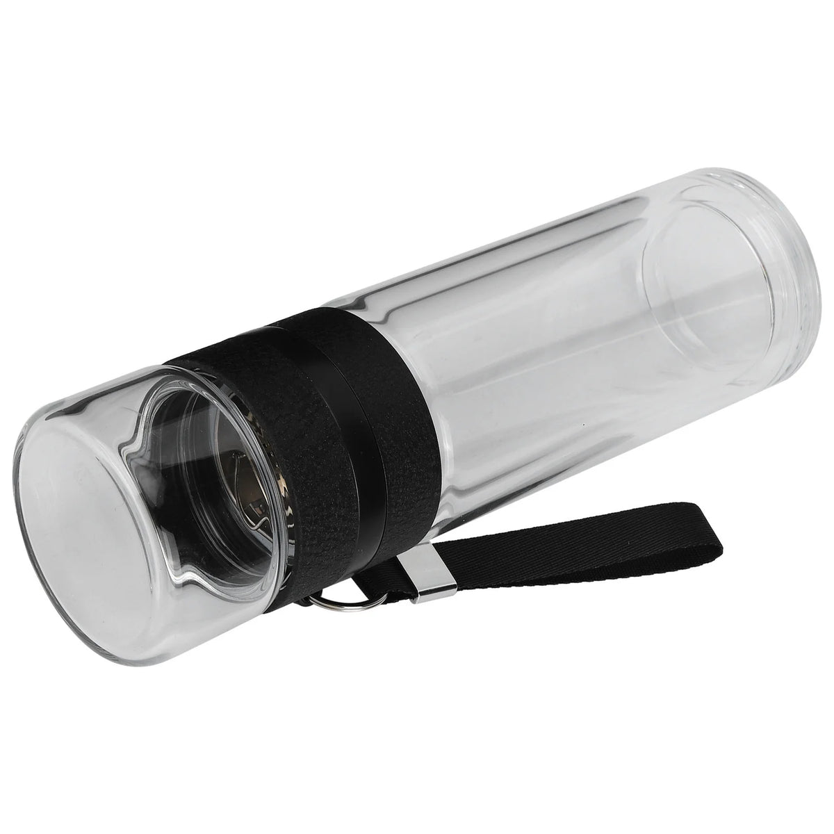 Double Walled Glass Tea Infuser Bottle B21143