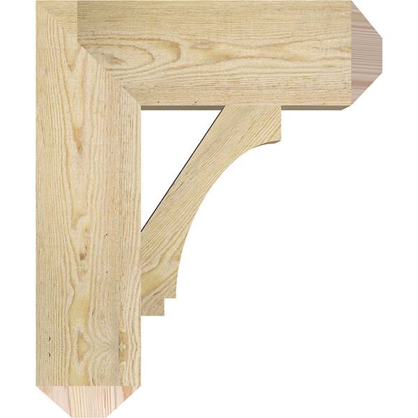 Rough Sawn Douglas Fir Bracket P39037