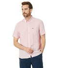 Mens Short Sleeve Linen Shirt R846