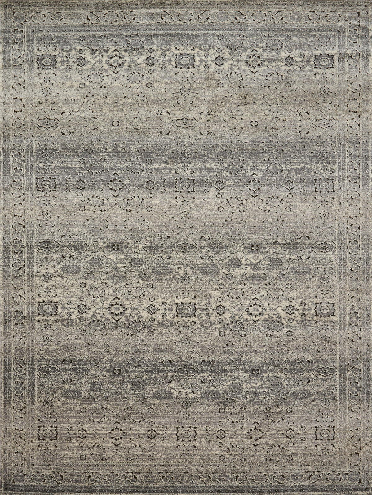 Grey Charcoal Rug Z7690