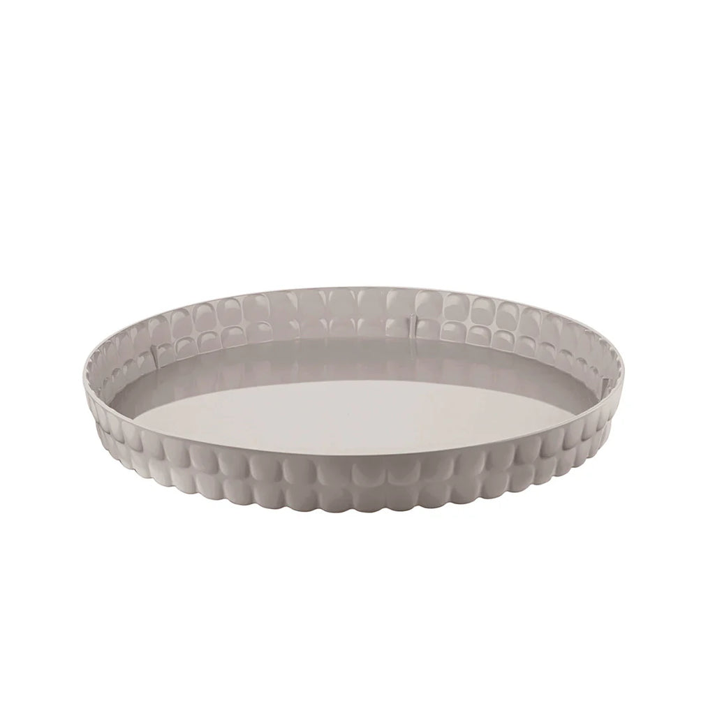 Milk white Round tray F898