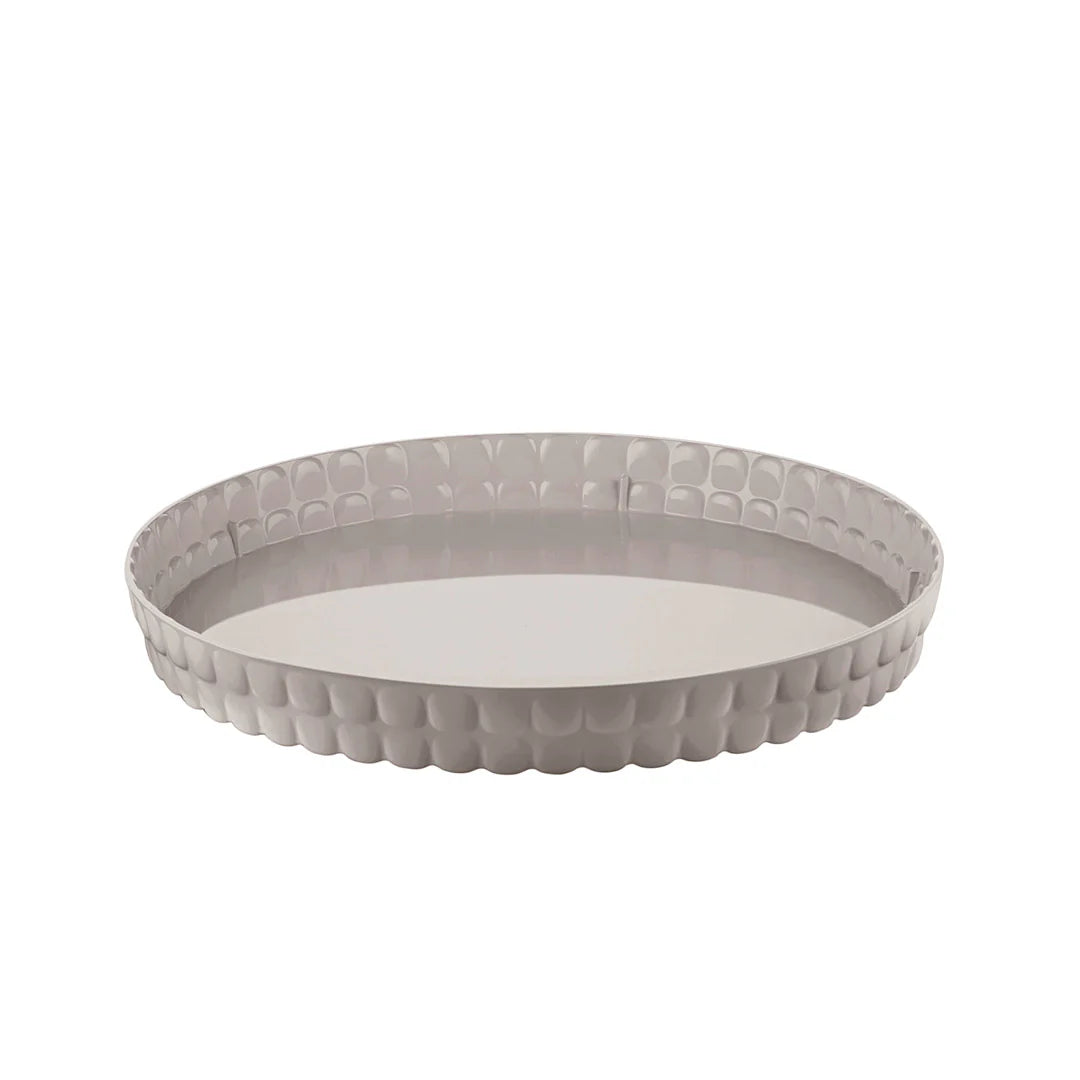 Milk white Round tray F898