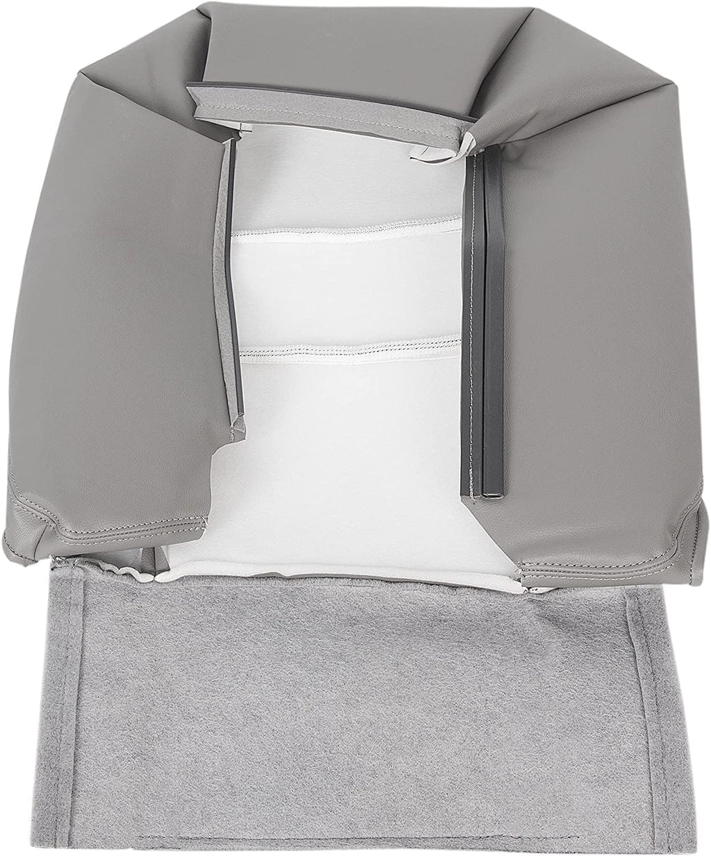 Gray Leather Front Driver Side Seat Cover Pack of 2 T16034
