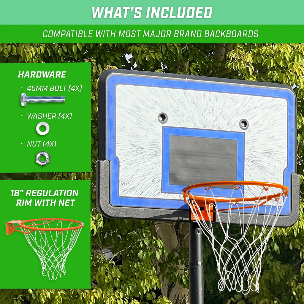 18 Steel Basketball Rim Y142795