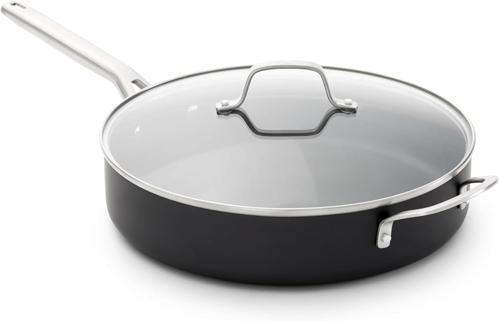 Hard-Anodized Nonstick 5-Qt Sauté Pan with Lid M830438