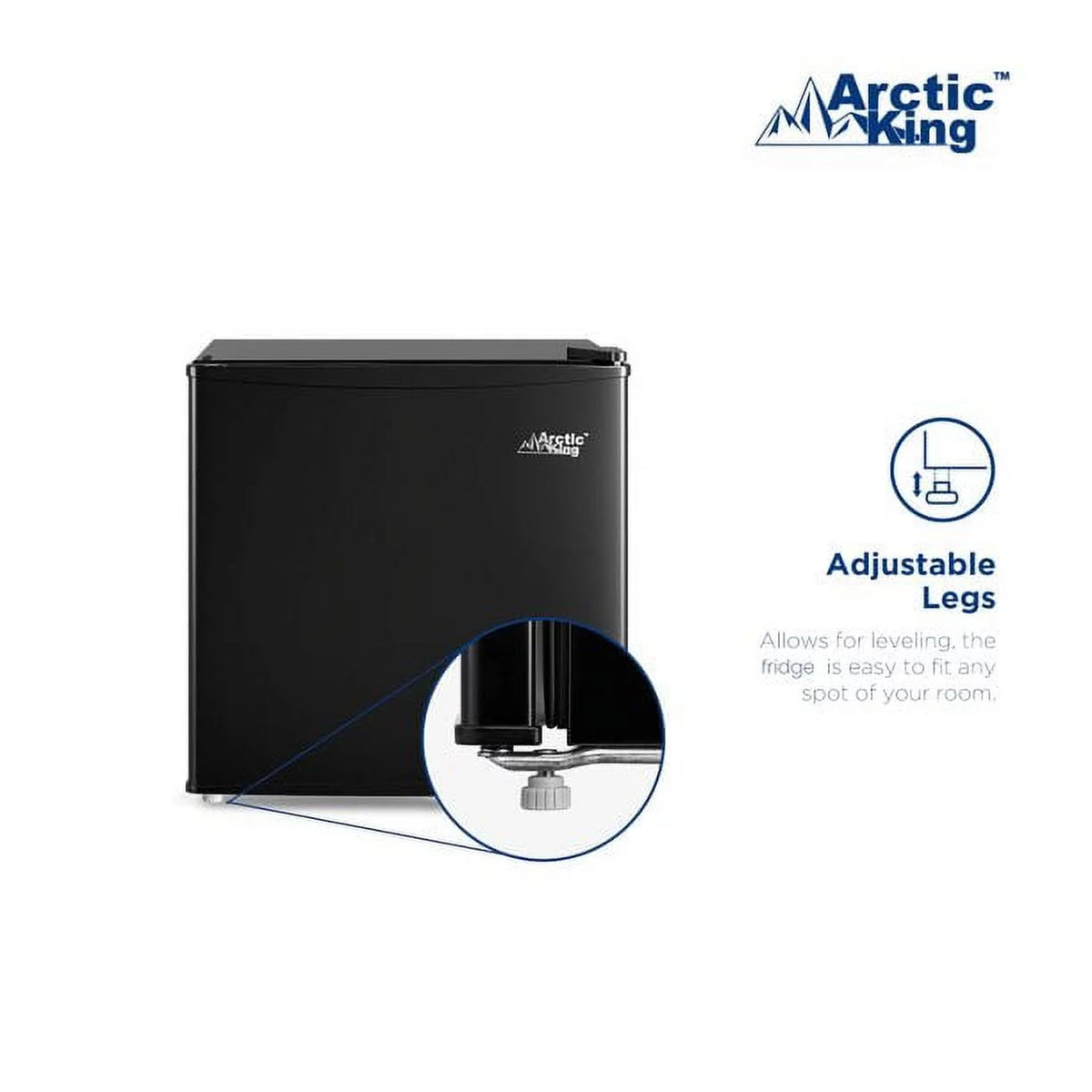 1.7 Cu ft Black Mini Fridge A725