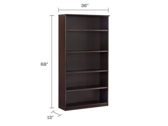 Mocha Laminate Bookcase I684