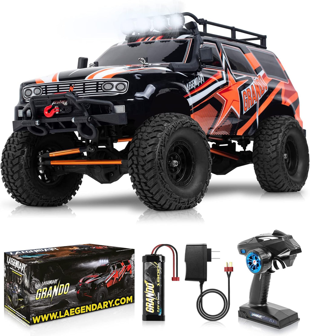 4x4 Offroad Remote Control Truck 1:10 Scale Blue U23552