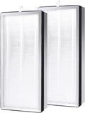 True HEPA Replacement Filter 2 Pack, 3 in 1 H13 Activated Carbon K313