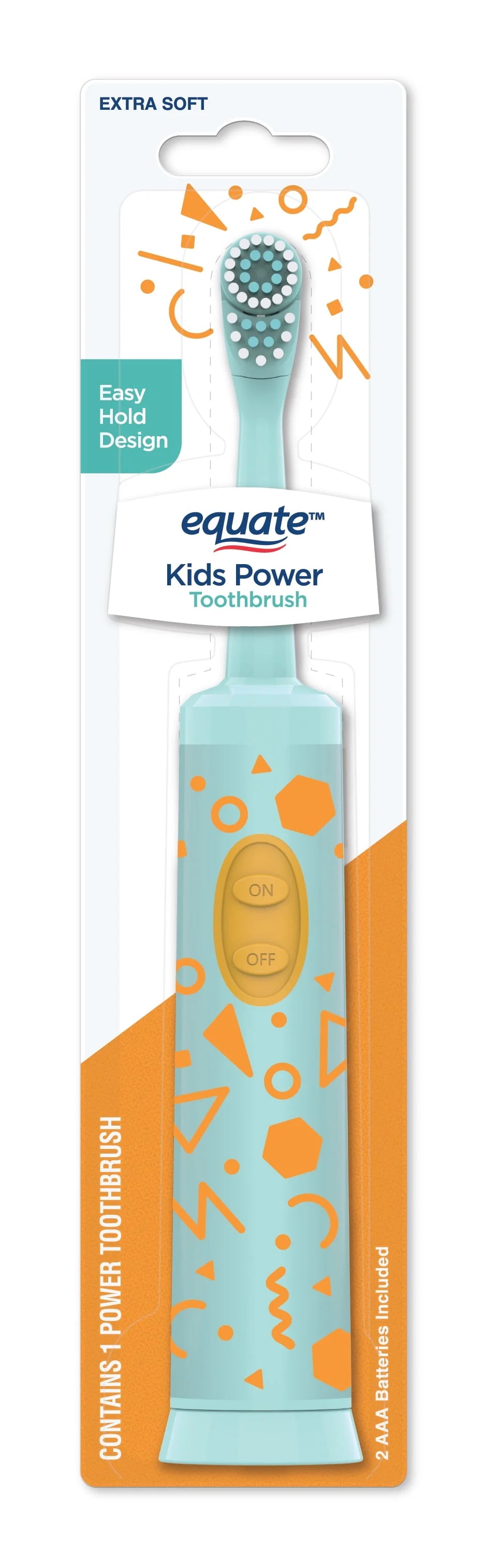 Battery Powered Extra Soft Bristles Kids Toothbrush U444