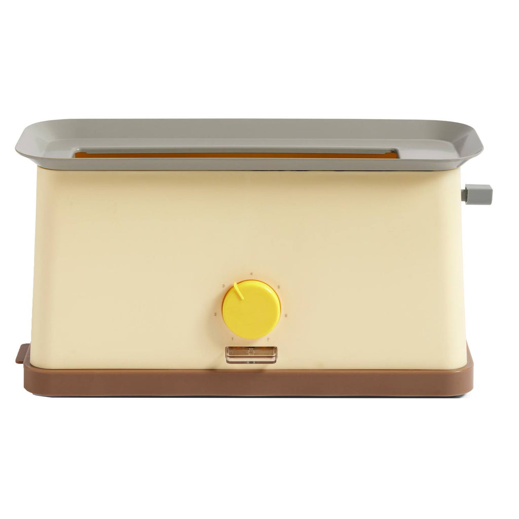 Stainless Steel Yellow Toaster I61239