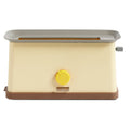 Stainless Steel Yellow Toaster I61239