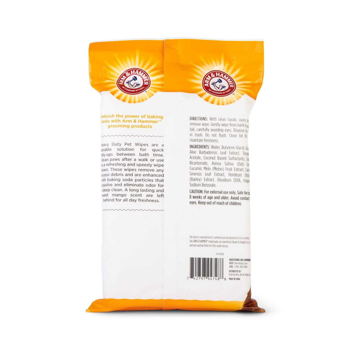 Heavy Duty Pet Wipes Y6410
