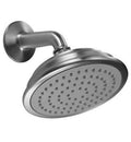 Matte White Wall Mount Single Function Showerhead Kit F13654