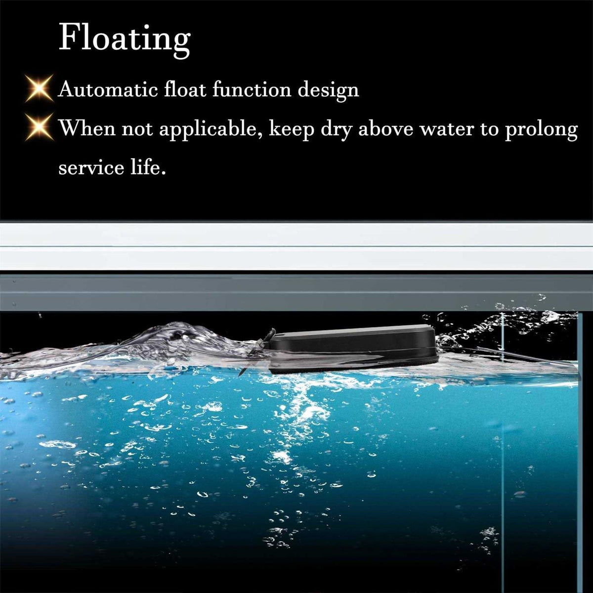 Magnetic Aquarium Cleaner for Glass Fish Tank B924675