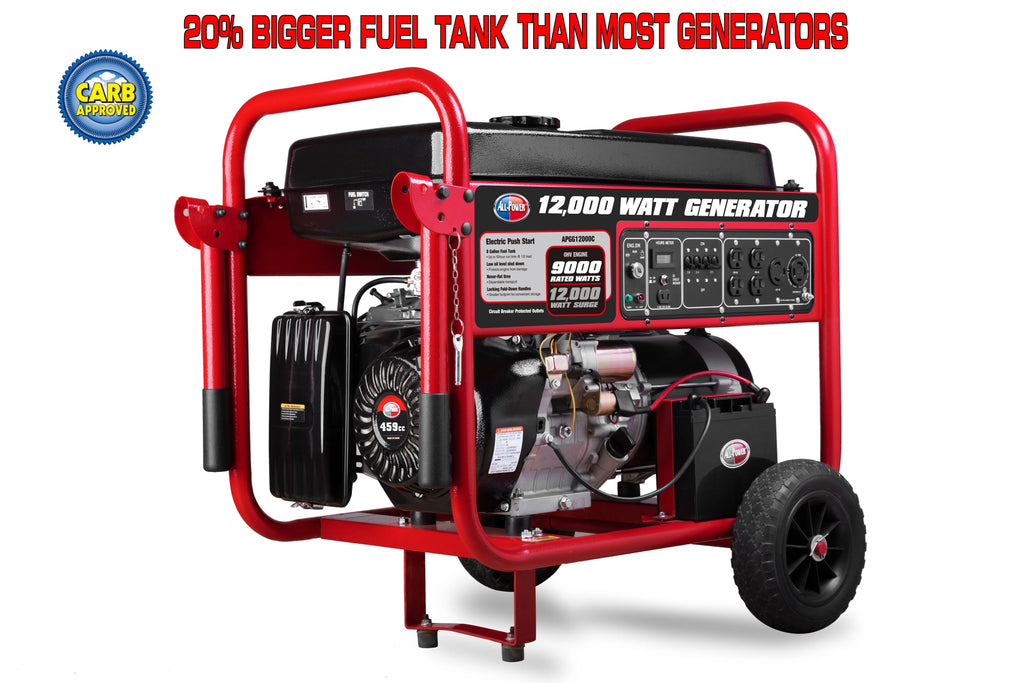 12000 Watt Portable Generator with Electric Start D99959