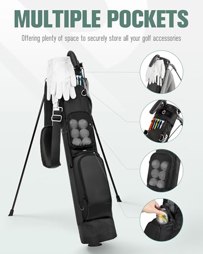 Lightweight Golf Stand Bag with 2 Way Dividers K1151