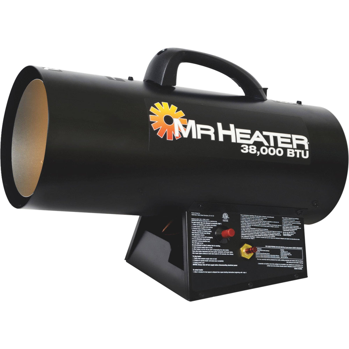 Forced Air Propane Heater - 38000 BTU K904