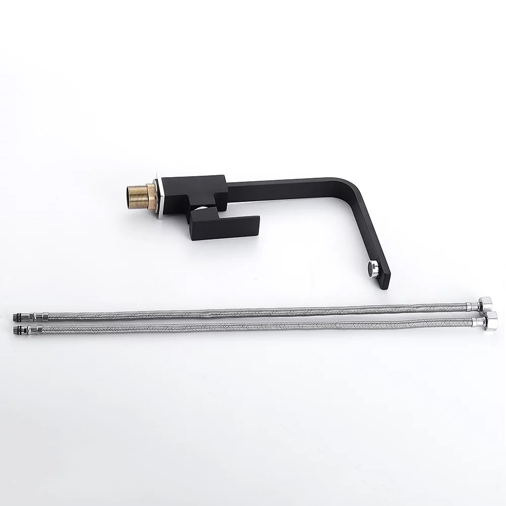 Black Chrome Kitchen Mixer Tap M39587