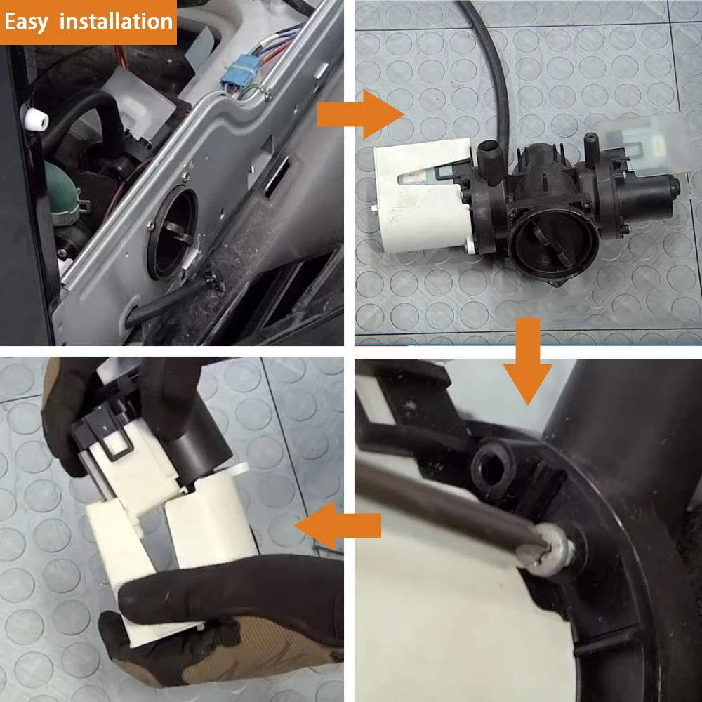 Washer Water Drain Pump Motor H400096