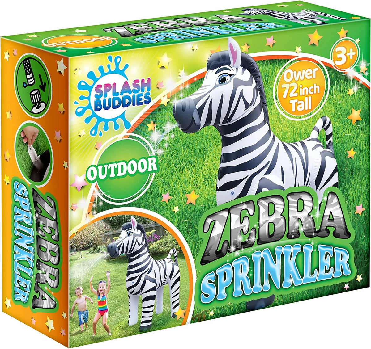 Inflatable Sprinkler Kids Zebra Toys C60487