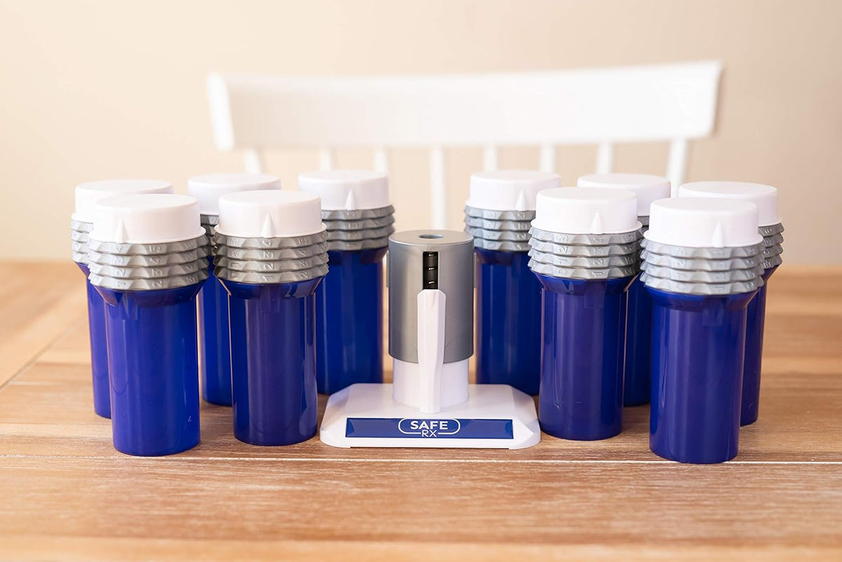 Locking Pill Bottle 10 Pack C731