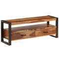 Wooden TV Cabinet with Storage Drawers and Open Shelf V558779