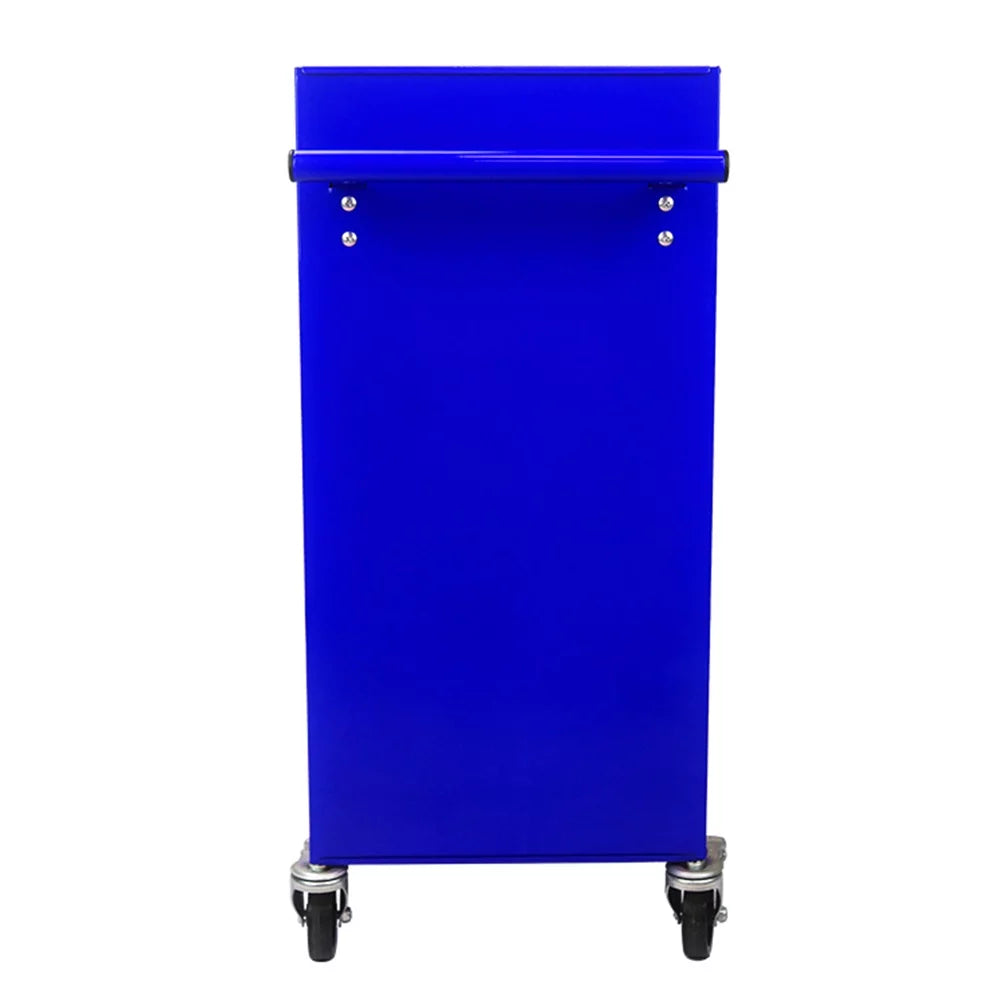 Blue 4 Drawers Rolling Tool Chest Cabinet with Wheels T386