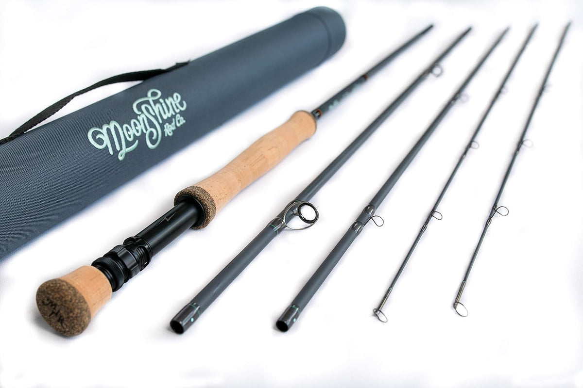 Saltwater Hybrid Fly Fishing Rod with Carrying Case and Extra Rod Tip Section A69198