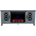 Slate Blue Electric Fireplace W61320