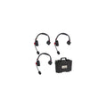 3-Pack Digital Wireless Foldable Headset with Hardcase M81524