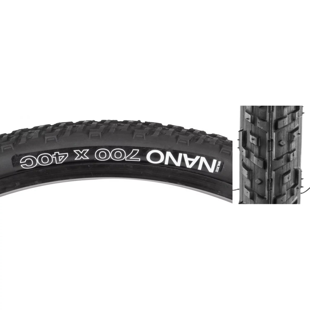 700 x 40 TPI 27 Clincher Wire Black Reflective Mountain Bike T4131