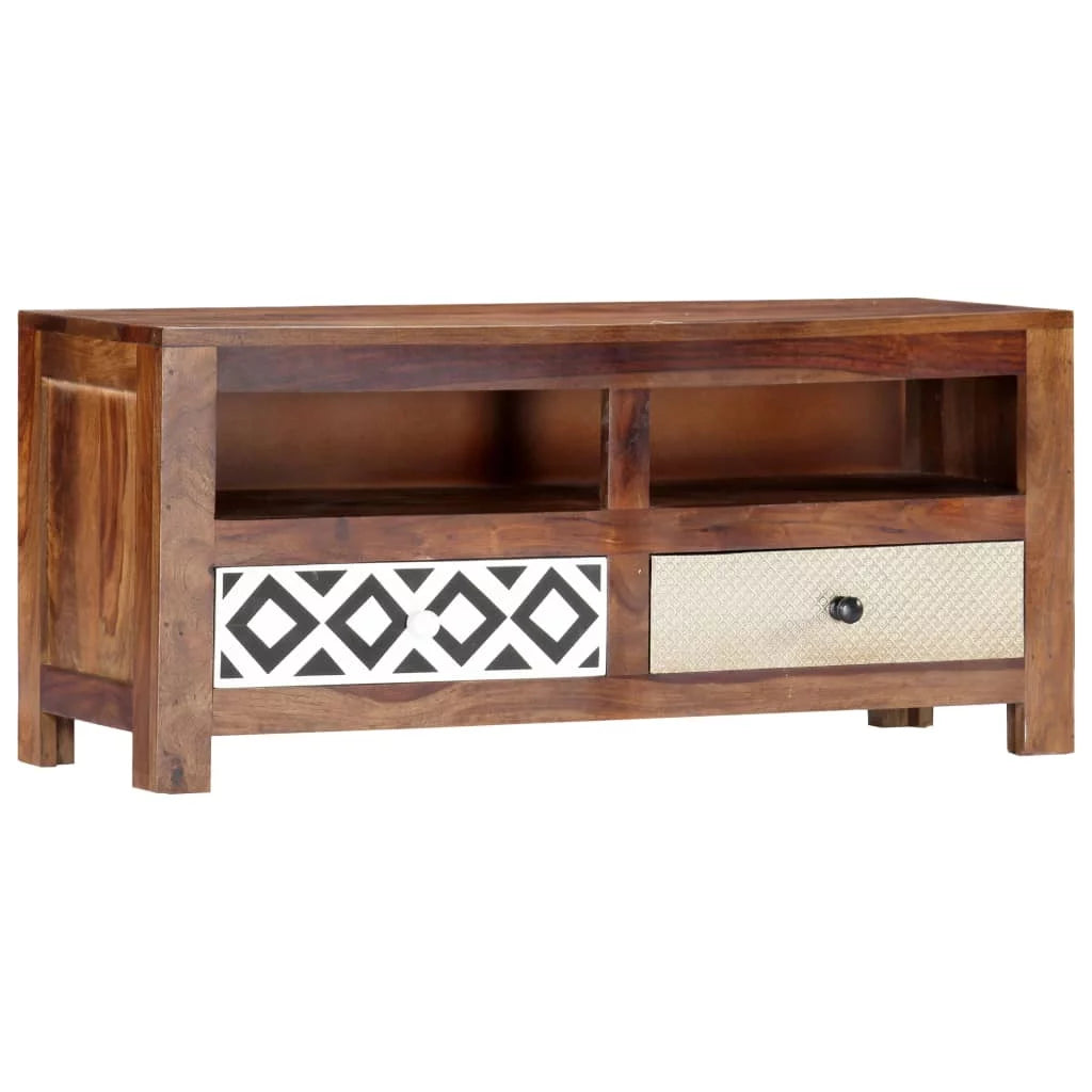 Solid Sheesham Wood TV Cabinet M210973