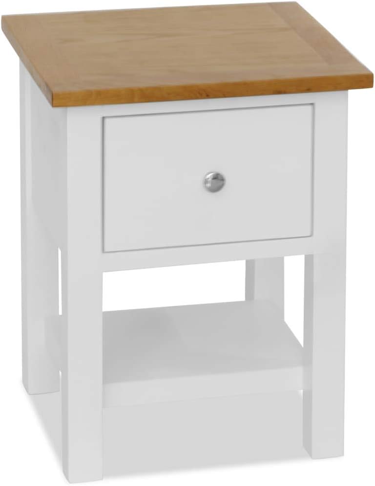 Oak Top Wooden Buffet Sideboard Storage Cabinet with 2 Drawers R397