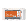 Thermal Paper Rolls 3 1/8" x 230 ft White 8 pack F64096
