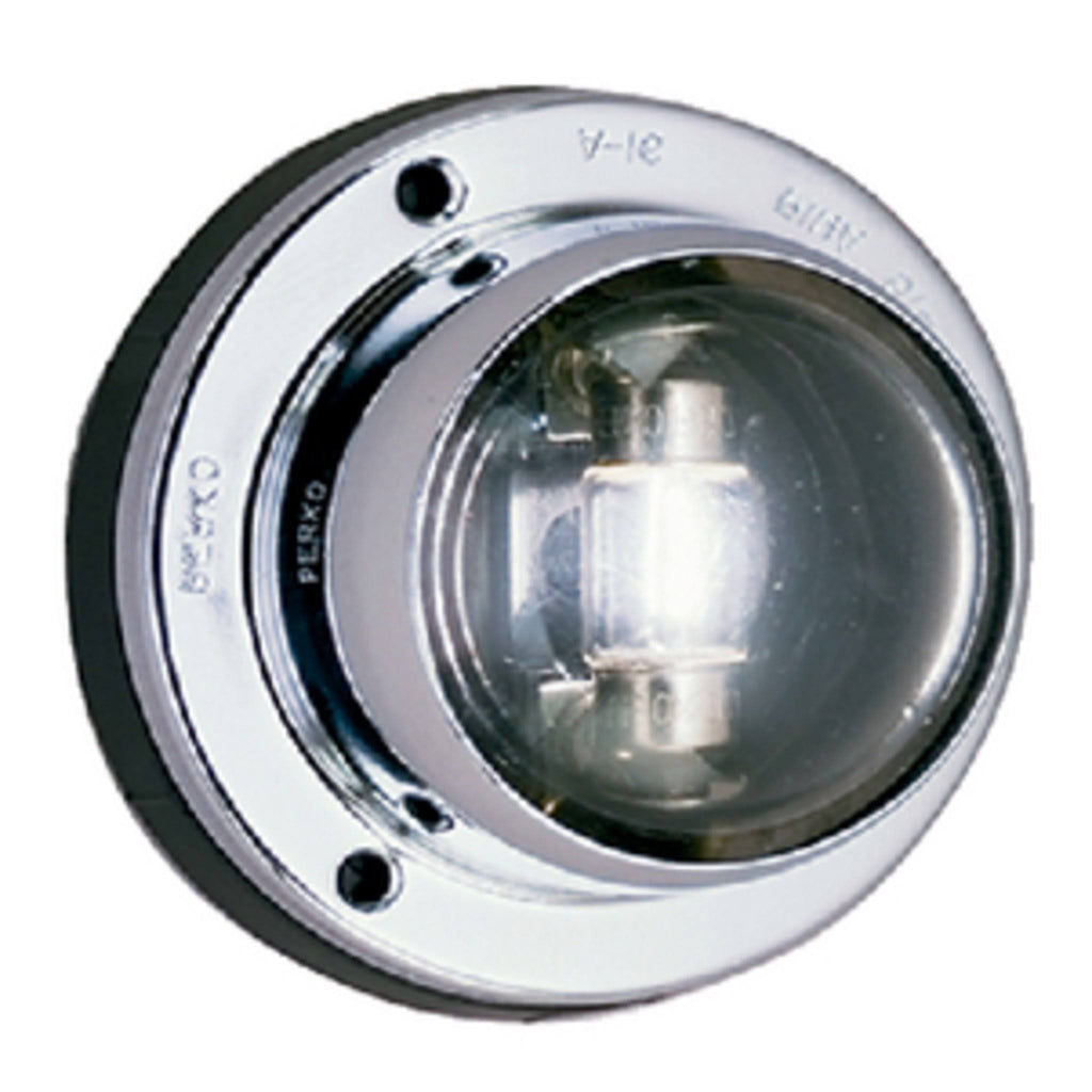 Chrome Plated Vertical Mount Stern Light I11981