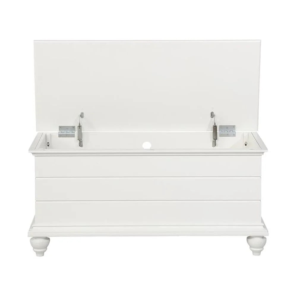 White Wood Cedar Chest V4945