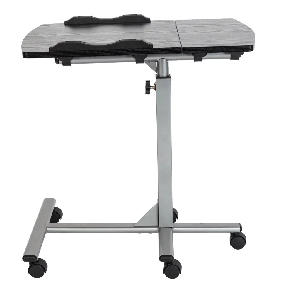 Black & Silver Lifting Computer Desk U111407