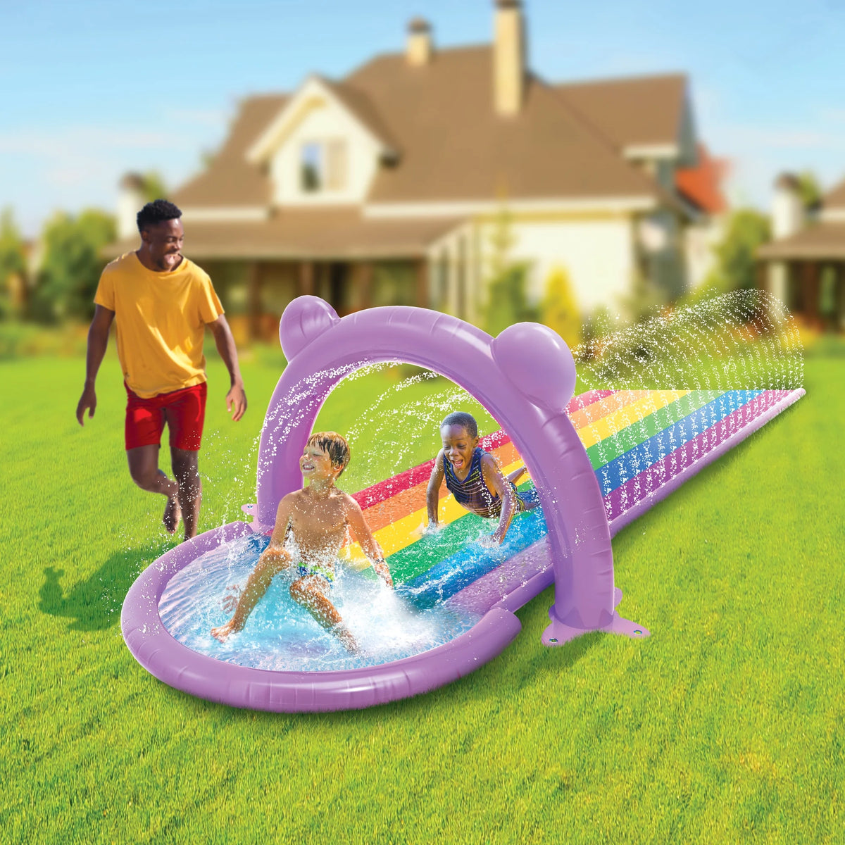 Dual Lane Water Slide T3577