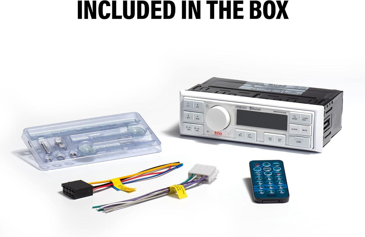 Weatherproof Marine Radio Receiver with Bluetooth C185