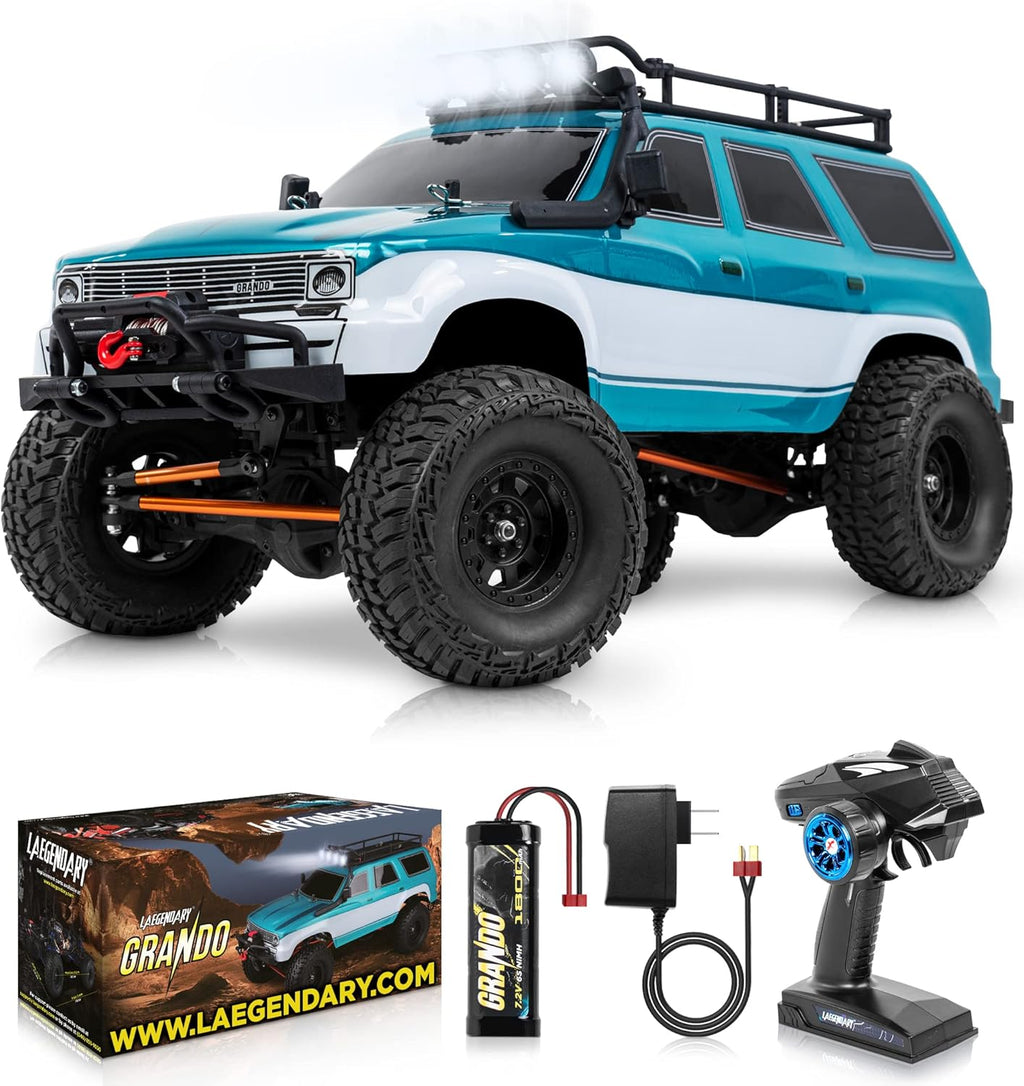 4x4 Offroad Remote Control Truck 1:10 Scale Blue U23552