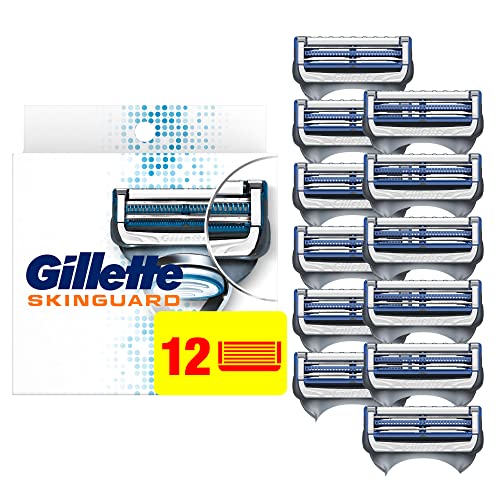 12 Blade Refills Men's Razor Blade Refill for Sensitive Skin O5895