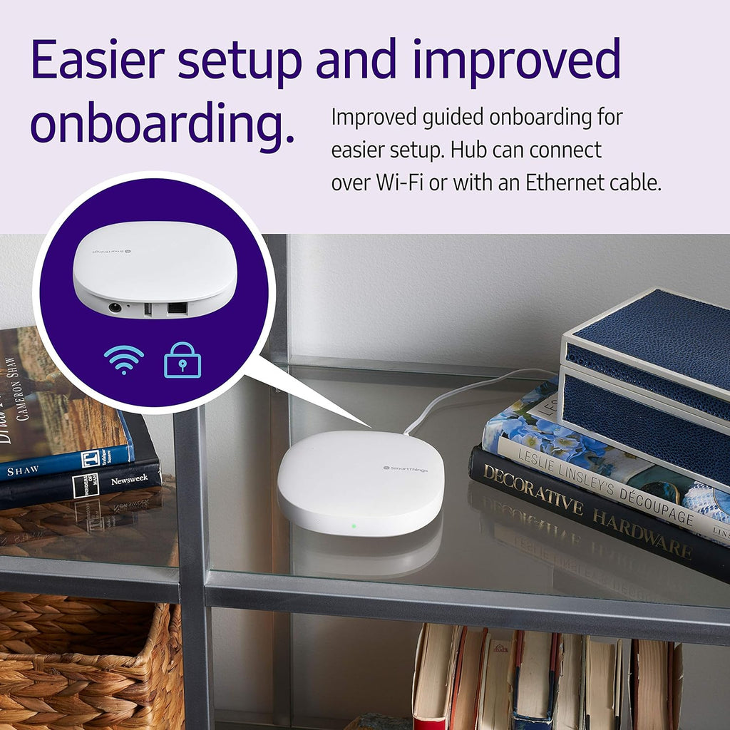 White SmartThings Hub A783841
