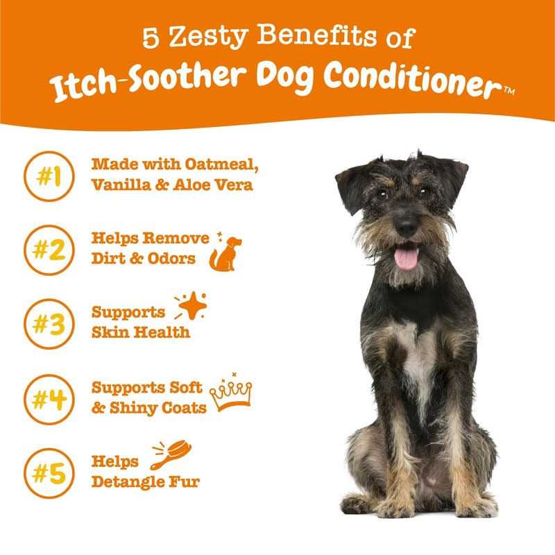 Itch Soother Dog Conditioner with Oatmeal & Aloe Vera U641