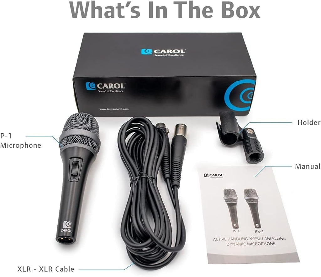 Black Dynamic Vocal Microphone R71869