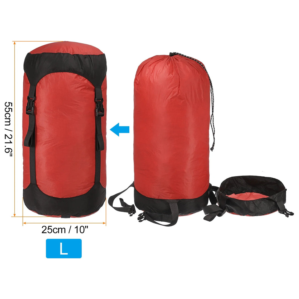 Red 25L Waterproof Compression Stuff Sack Q801