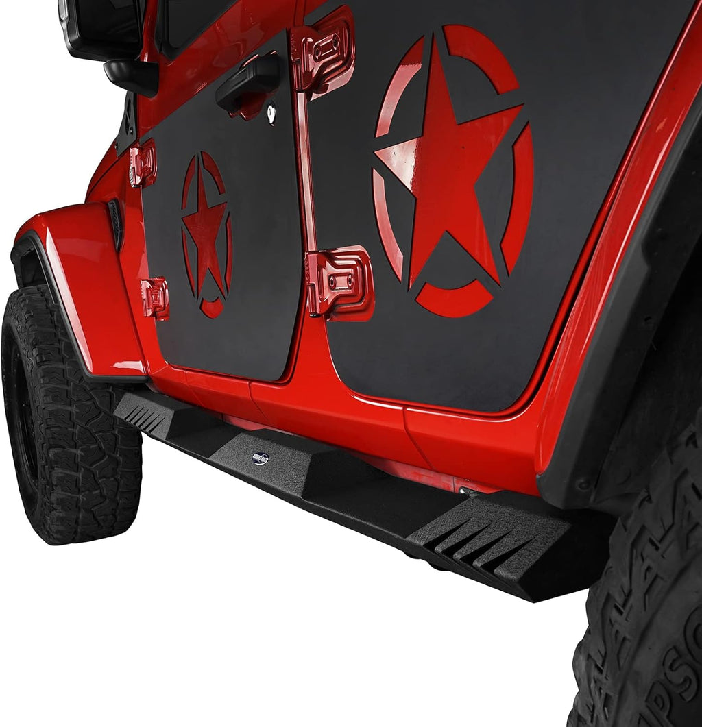 Side Step Running Board Rock Slider for Jeep Wrangler JL Unlimited 4-Door B698767