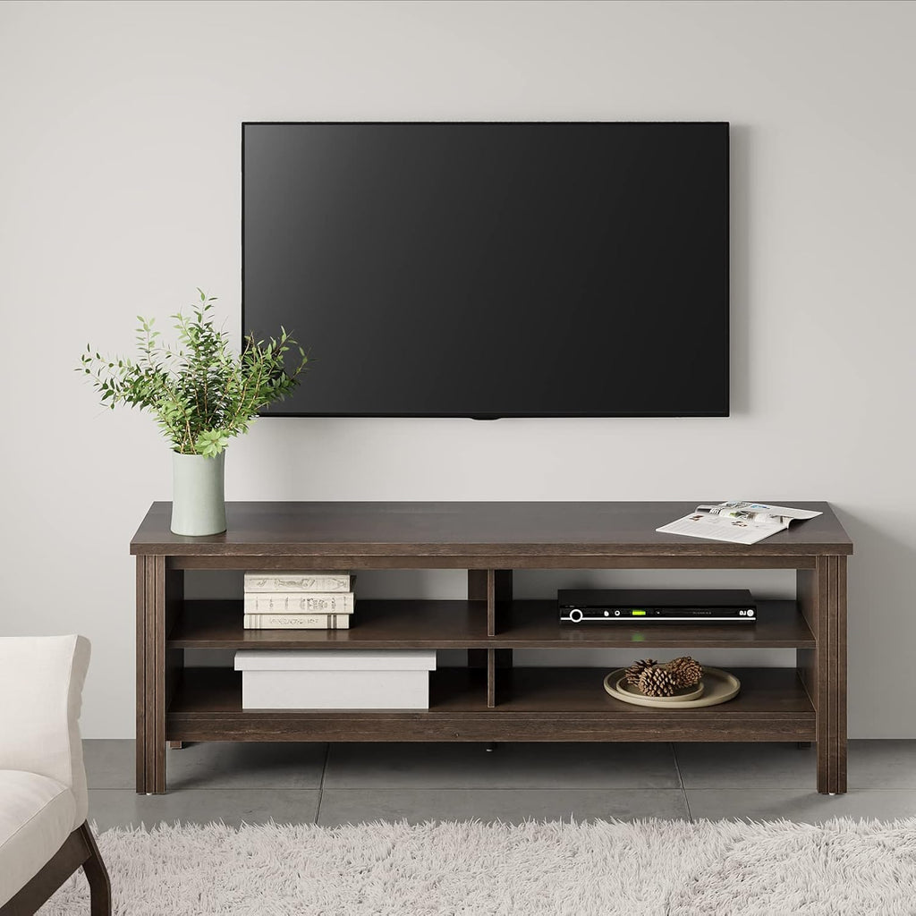 Black 70'' Electric Fireplace TV Stand with Storage Y636024